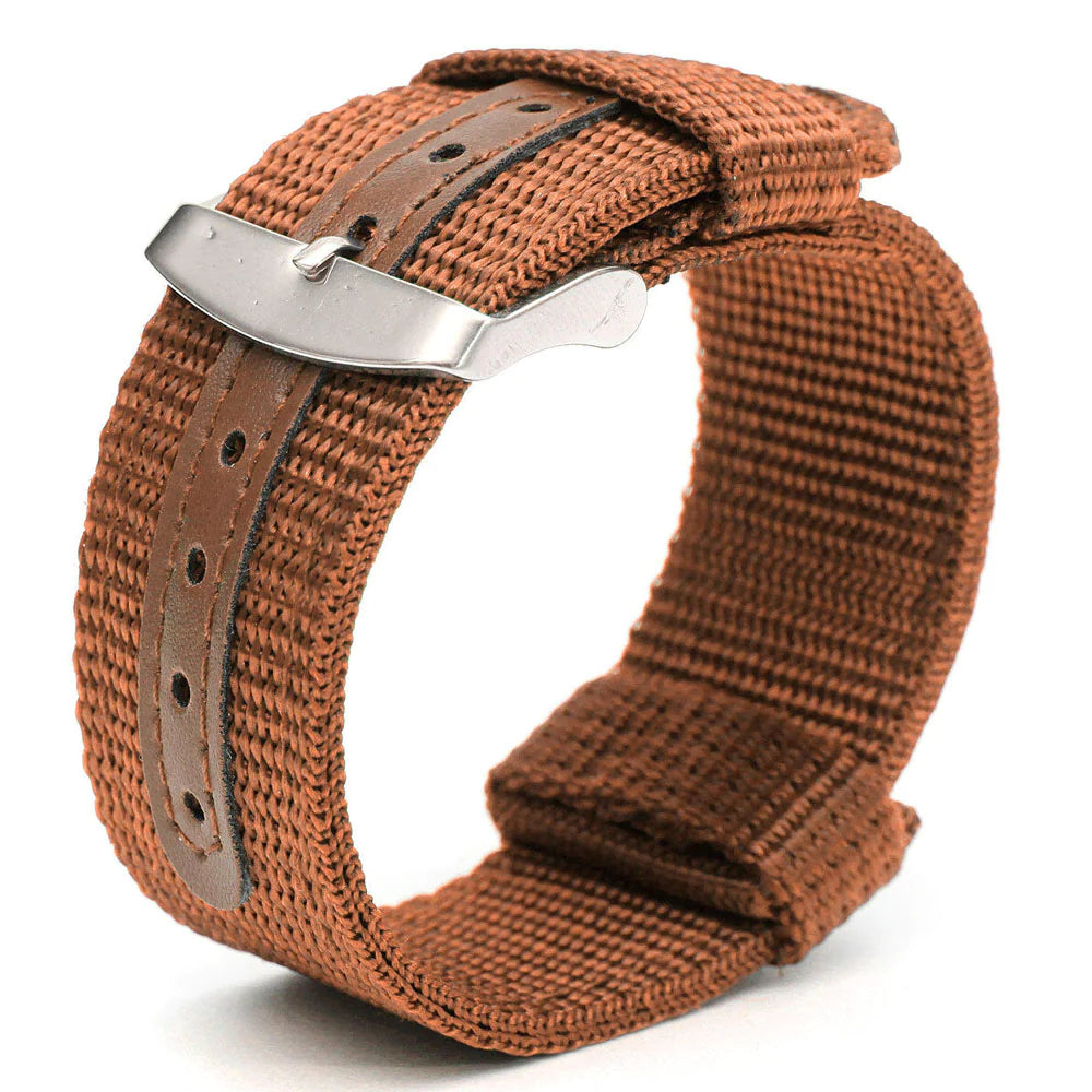 18Mm 20Mm 22Mm 24Mm Military Canvas Nylon Wrist Watch Band Strap Bracelet Sport
